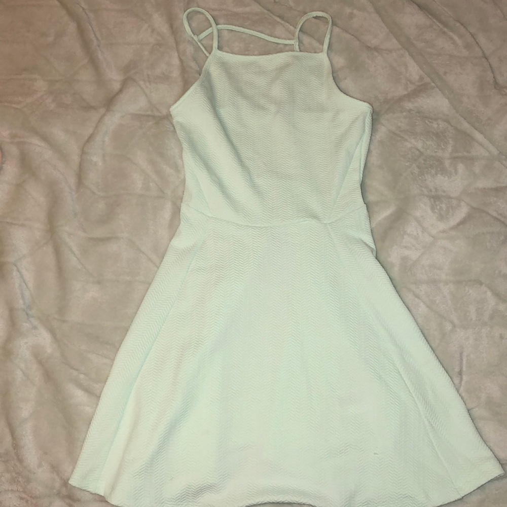 Mint skater dress